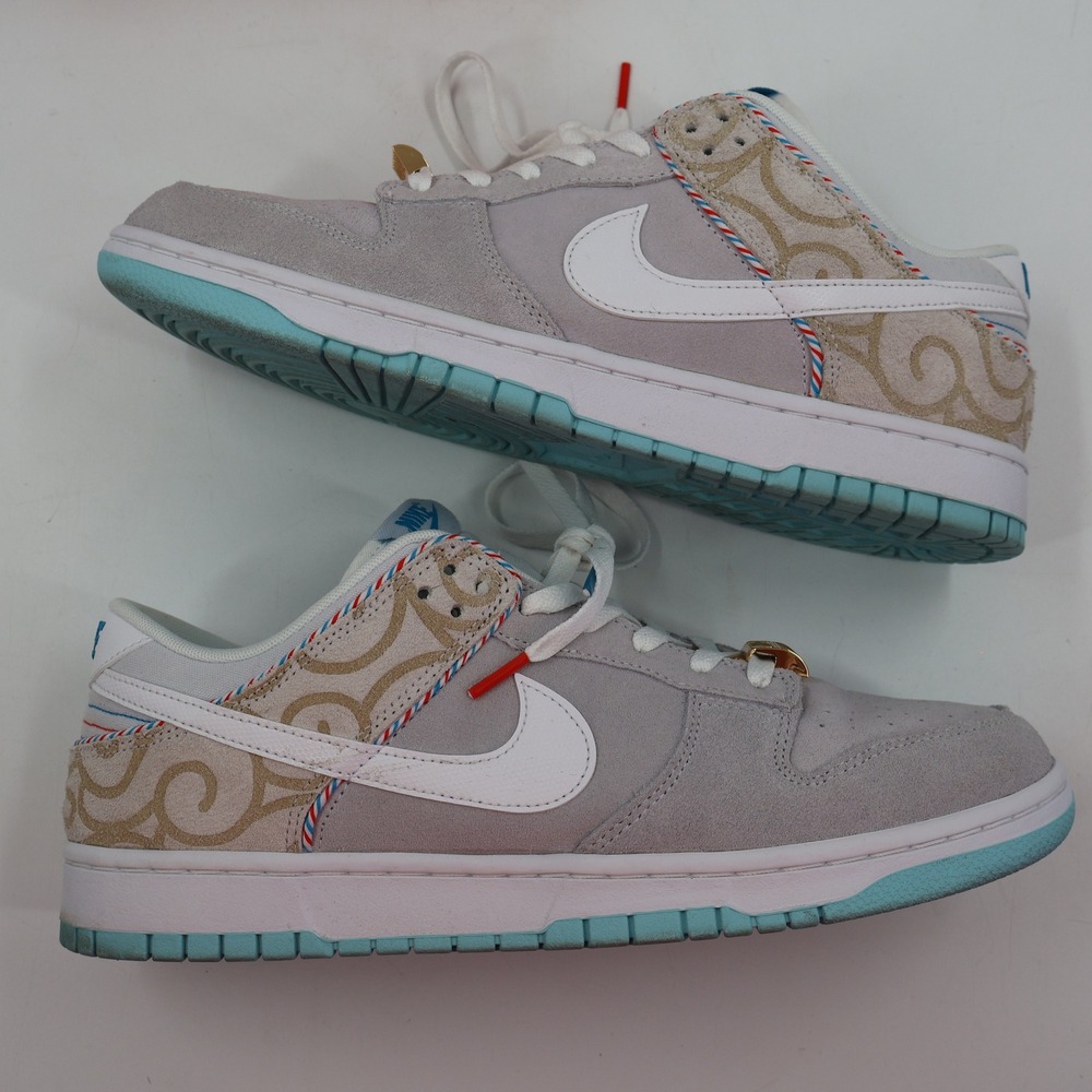 Nike Dunk Low Retro SE Mens 12 Iris Whisper Barbershop Grey DH7614-500 - Picture 9 of 15